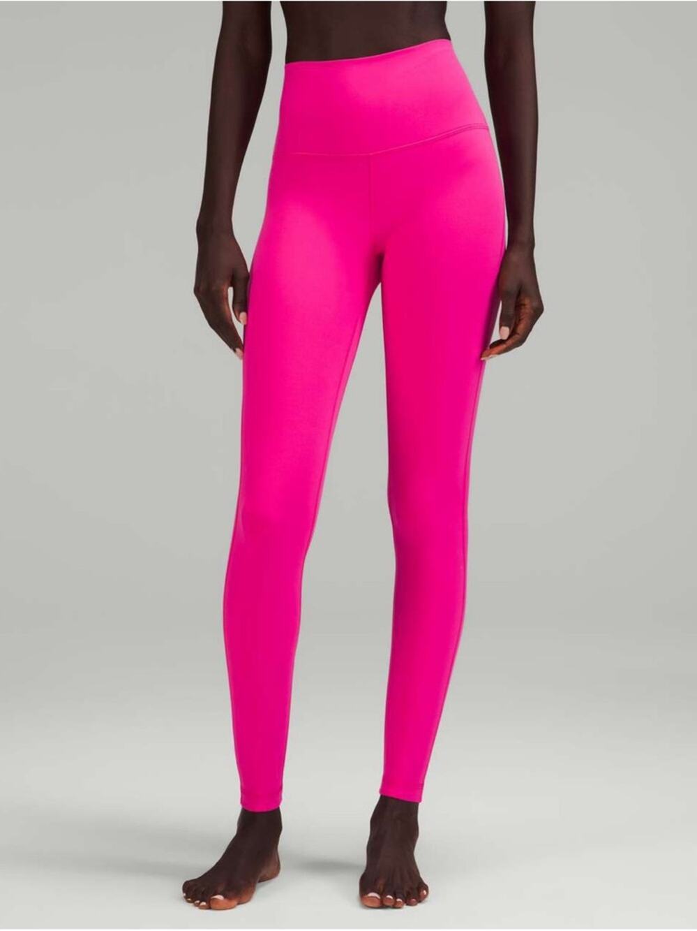 Lululemon Align High-Rise Pant 28" Sonic Pink Nulu Leggings Size 8